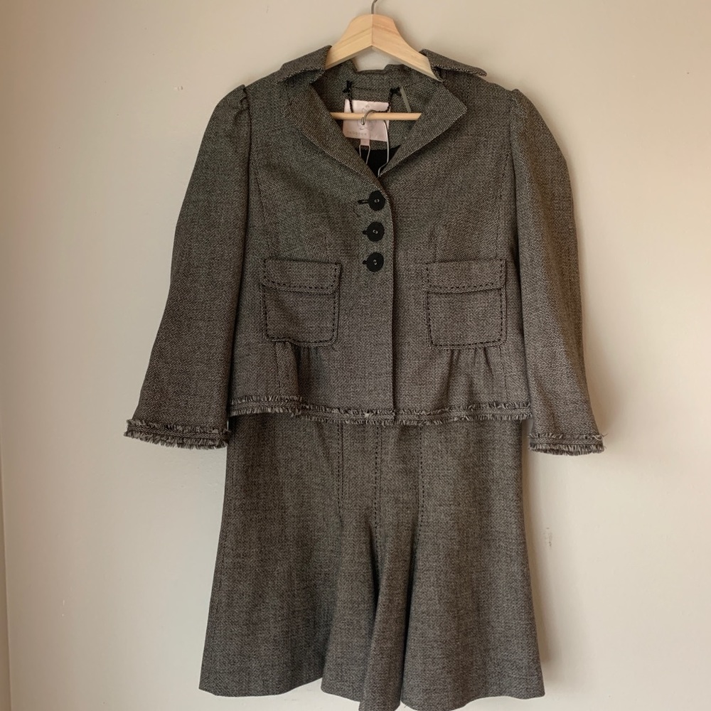 NWT Rebecca Taylor | Tweed suit (jacket & skirt)